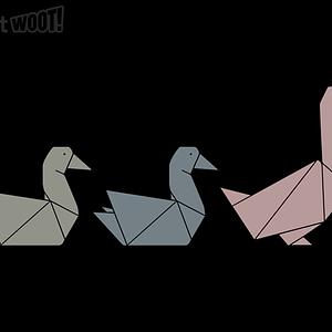 Graphic for Origami Duck Duck Goose
