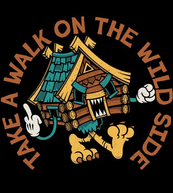 teeVillain: Talk a walk