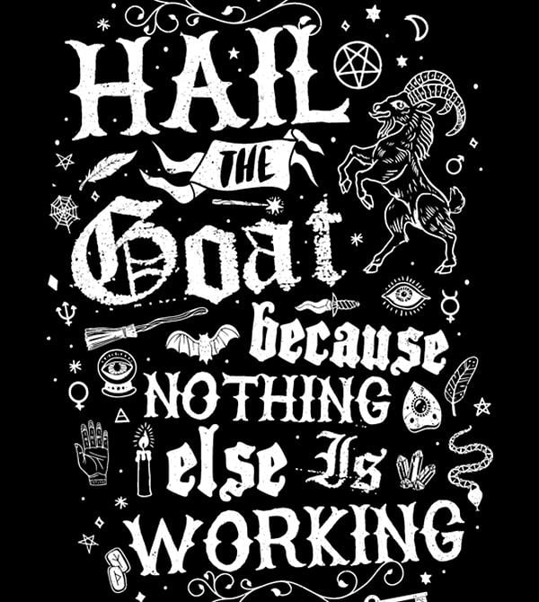 teeVillain: Hail The Goat