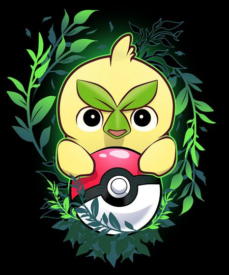 Qwertee: Grass Chicken