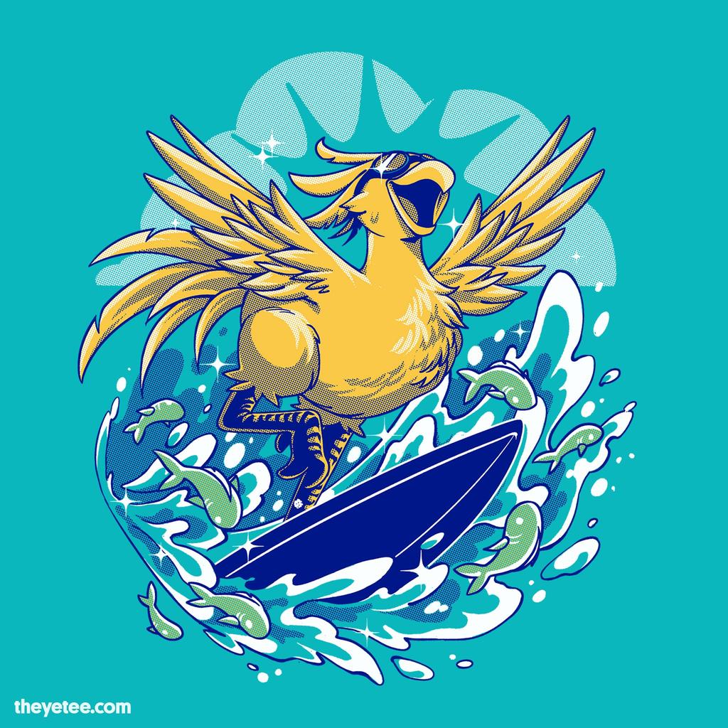 The Yetee: Surfing Bird