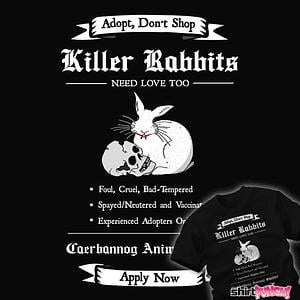 Graphic for Adopt A Killer Rabbit