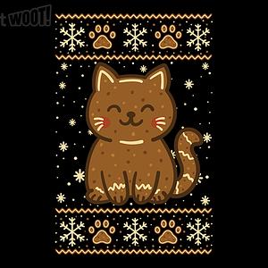 Graphic for Gingerbread Cat Sweater