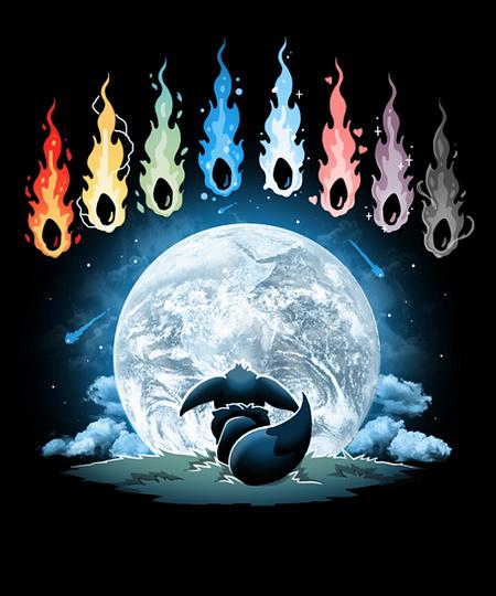 Qwertee: Rainbow Stones