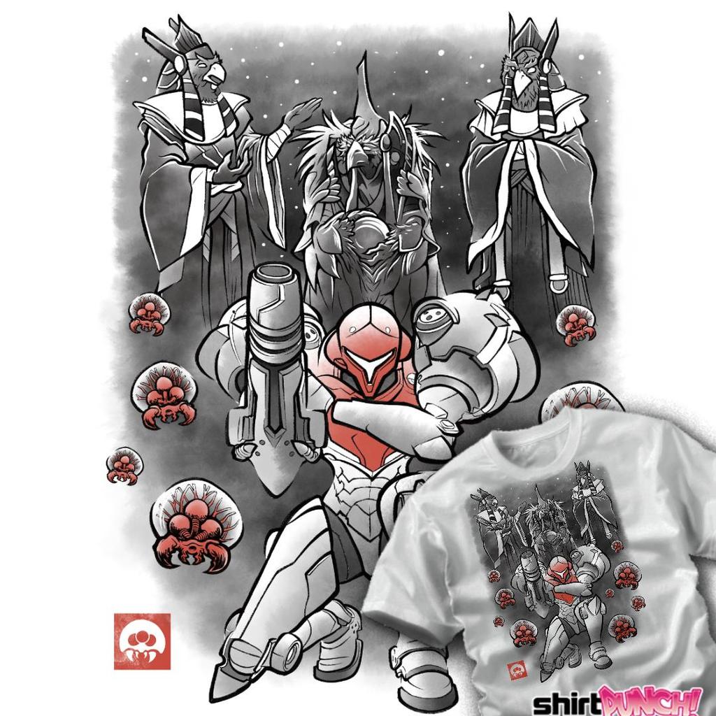 ShirtPunch: Galactic Bounty Sumi-E