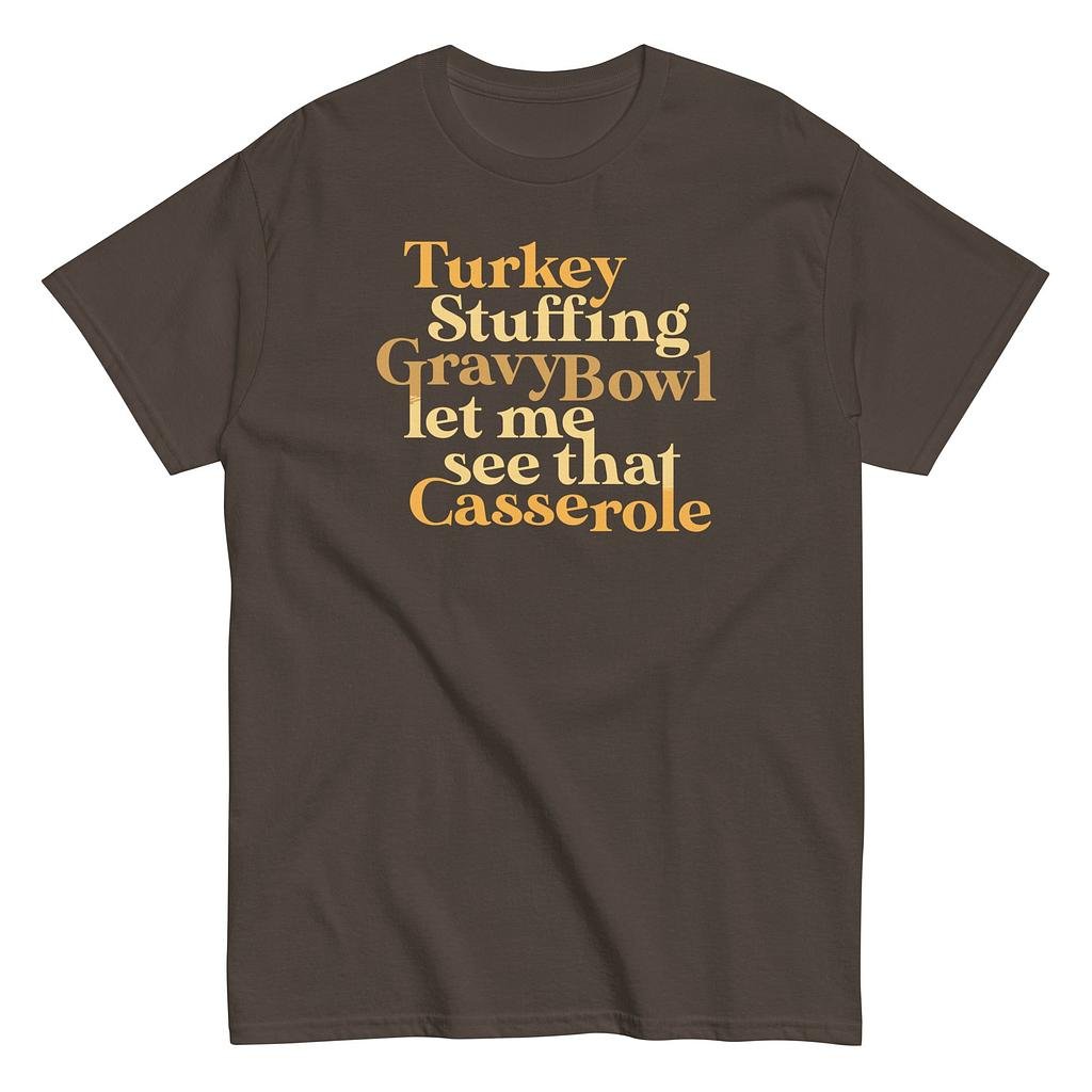 SnorgTees: Turkey Stuffing Gravy Bowl