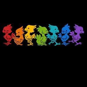 Graphic for Rainbow Bird Pride