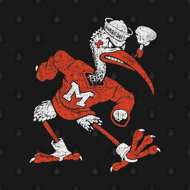 TeePublic: Miami Mascot Hurricanes