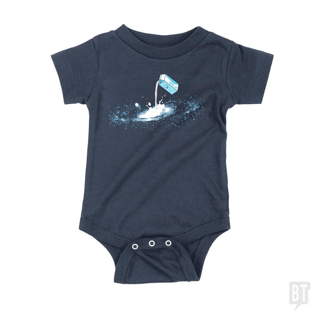 BustedTees: Milky Way Baby One-Piece