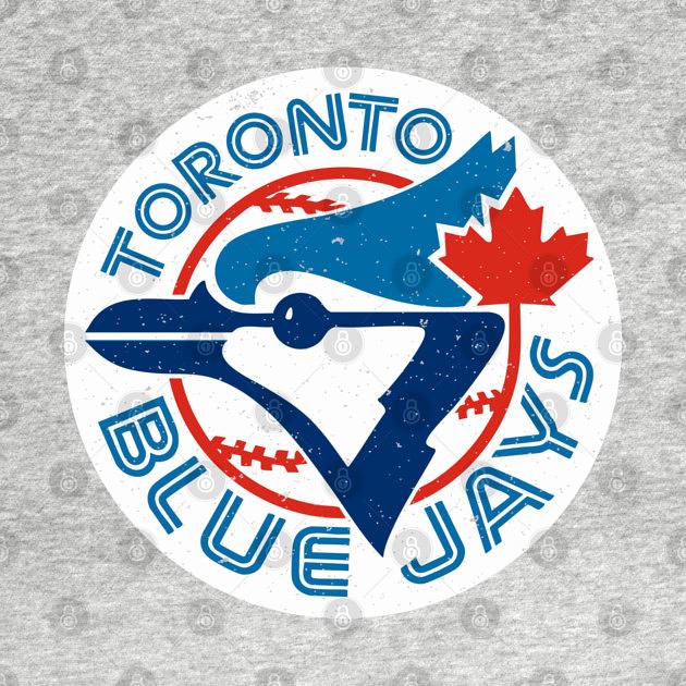 TeePublic: Blue Jays Vintage Logo Design
