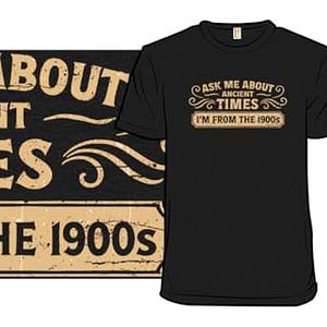 Graphic for Ask Me About Ancient Times