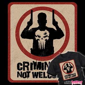Graphic for Criminals Not Welcome