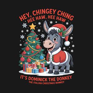 Graphic for Funny Christmas Italian Christmas Donkey Dominick The Donkey