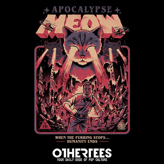 OtherTees: Comic t-shirt with a cat.