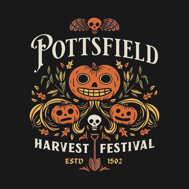 TeePublic: Pottsfield - Halloween