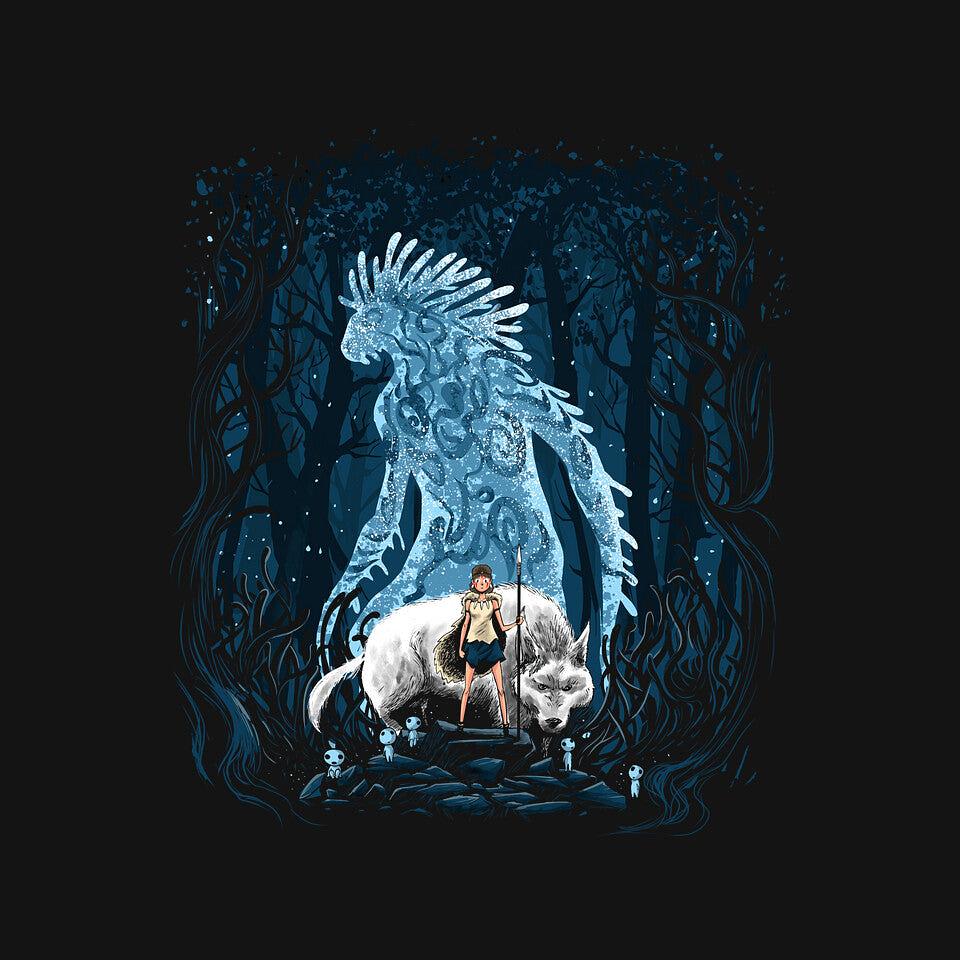 TeeFury: The Princess In The Forest