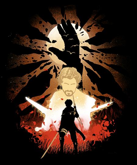 Qwertee: Moustache Man