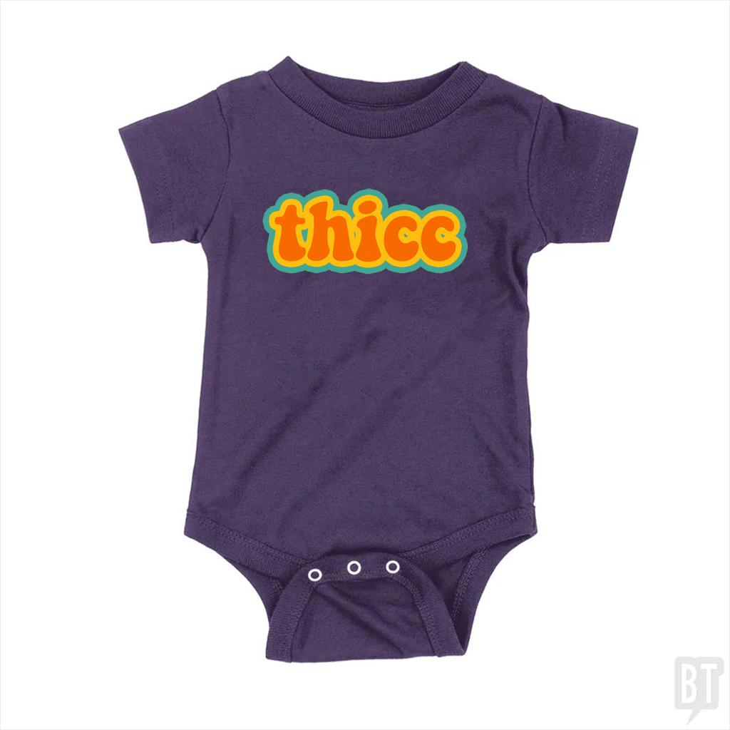 BustedTees: Thicc Baby One-Piece