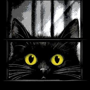Graphic for Creepy cat
