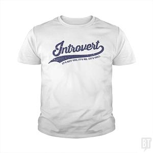 Graphic for Introvert Kids Shirt