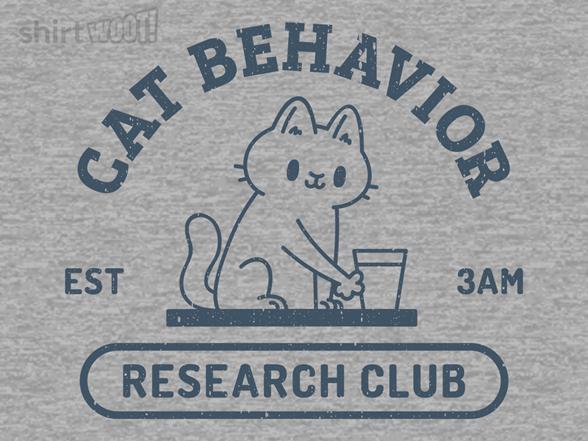 Woot!: Cat Behavior Research Club