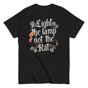 Graphic for Light The Lamp Not The Rat
