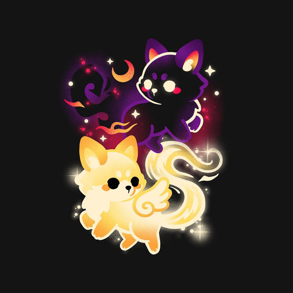 TeeFury: Night And Day Foxes