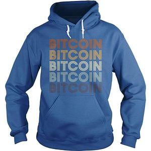 Graphic for Bitcoin Retro Hoodie