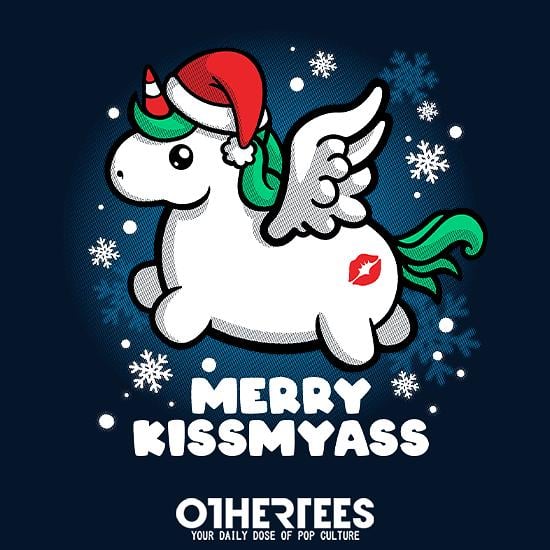 OtherTees: Christmas Unicorn