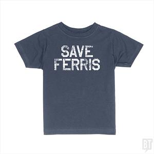 Graphic for Save Ferris #2 Kids Shirt