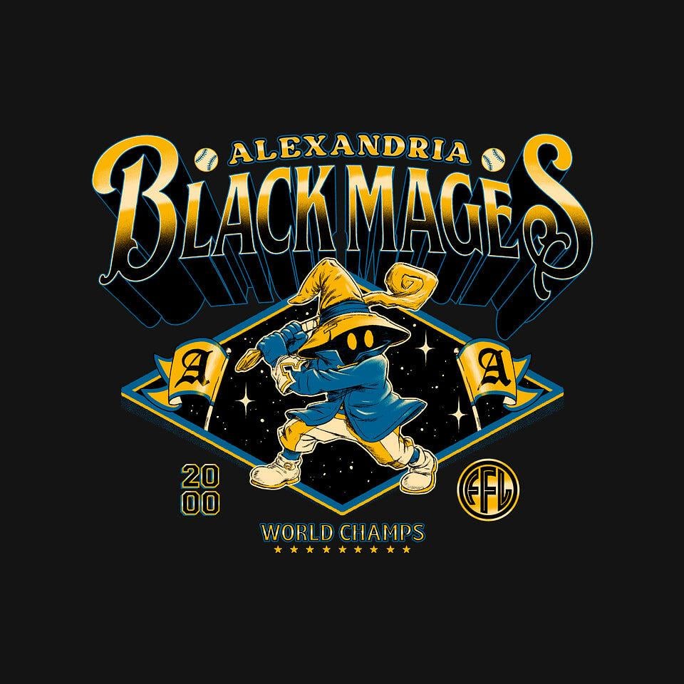 TeeFury: Go Black Mages