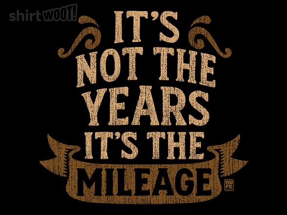 Woot!: It's The Mileage
