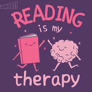 Graphic for Reading Is My Therapy