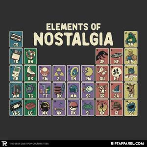 Graphic for Elements of Nostalgia