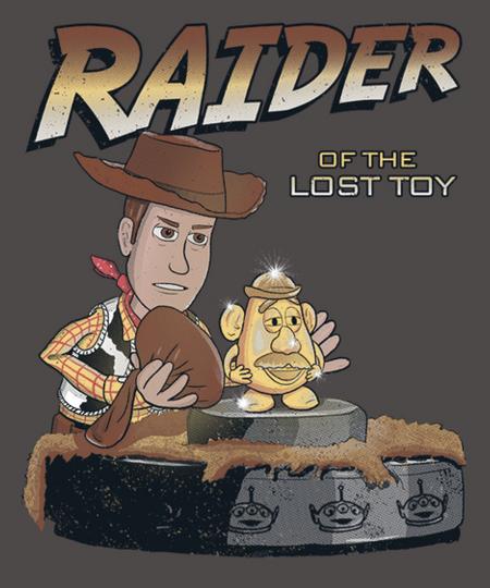 Qwertee: Raider of the Lost Toy