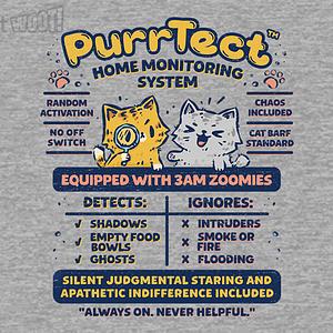 Graphic for PurrTect Home Monitoring System
