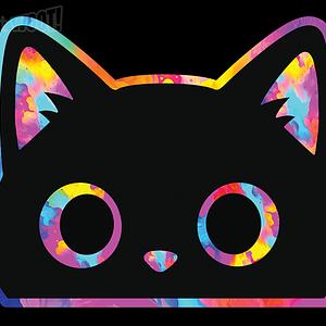 Graphic for Psychedelic Cat