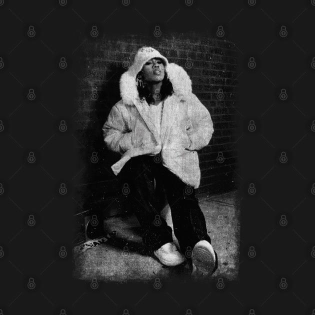 TeePublic: Missy Elliott // 80s 90s Vintage Distressed