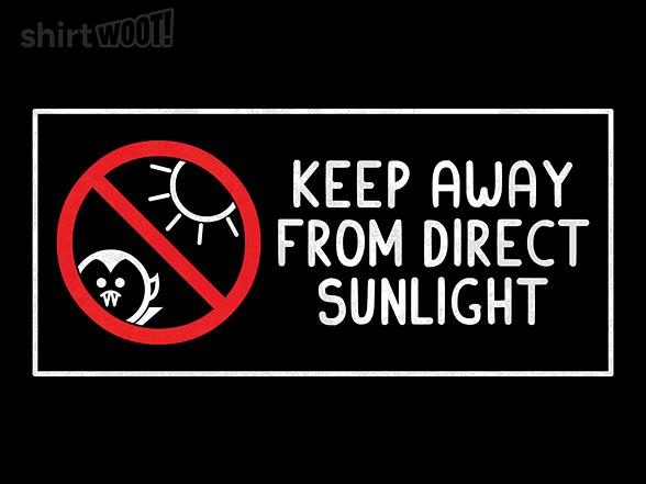 Woot!: Keep Away From Sunlight