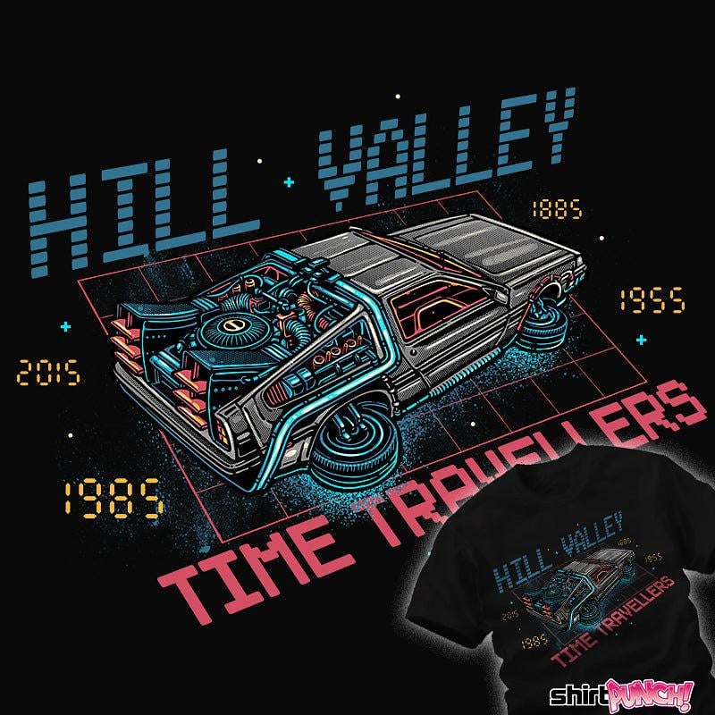 ShirtPunch: Hill Valley Time Travellers