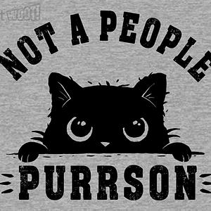 Graphic for Not A People Purrson
