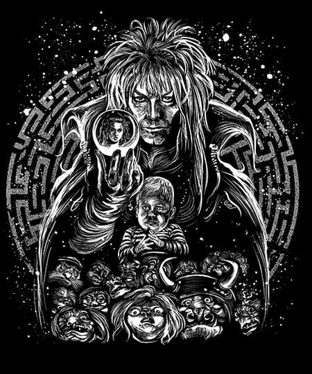 Qwertee: Goblin King Under the Snow
