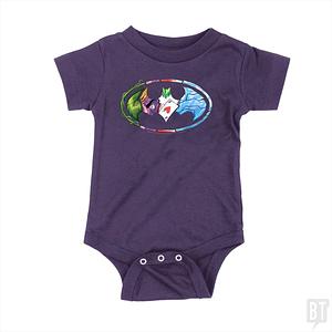 Graphic for Villains Logo Baby One-Piece