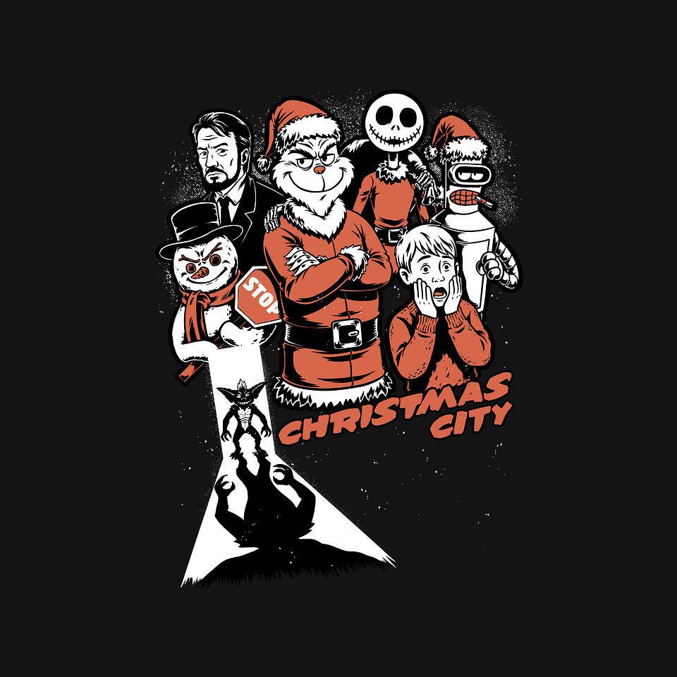 TeeFury: Christmas City Movie Poster