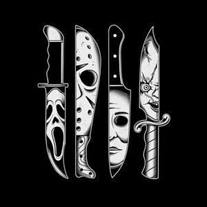 Graphic for Horror Movie Knives Tank Top