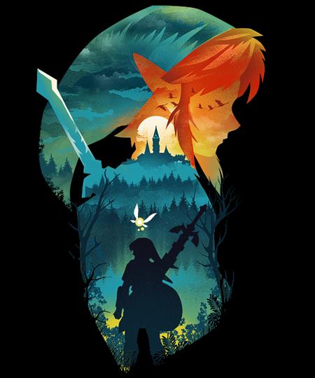 Qwertee: Hyrule Hero