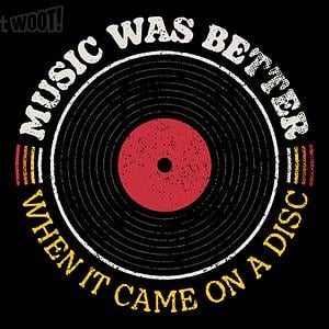 Graphic for Music Was Better on a Disc