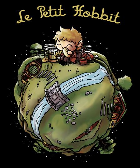 Qwertee: Le petit hobbit