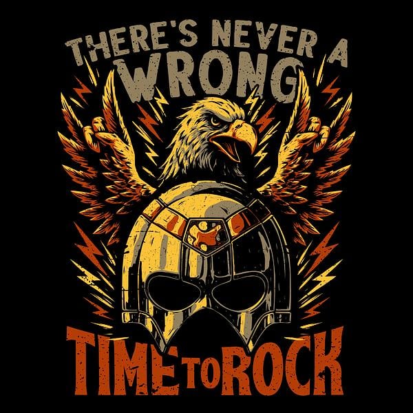 NeatoShop: Peace Eagle Hero Rock Tv Show