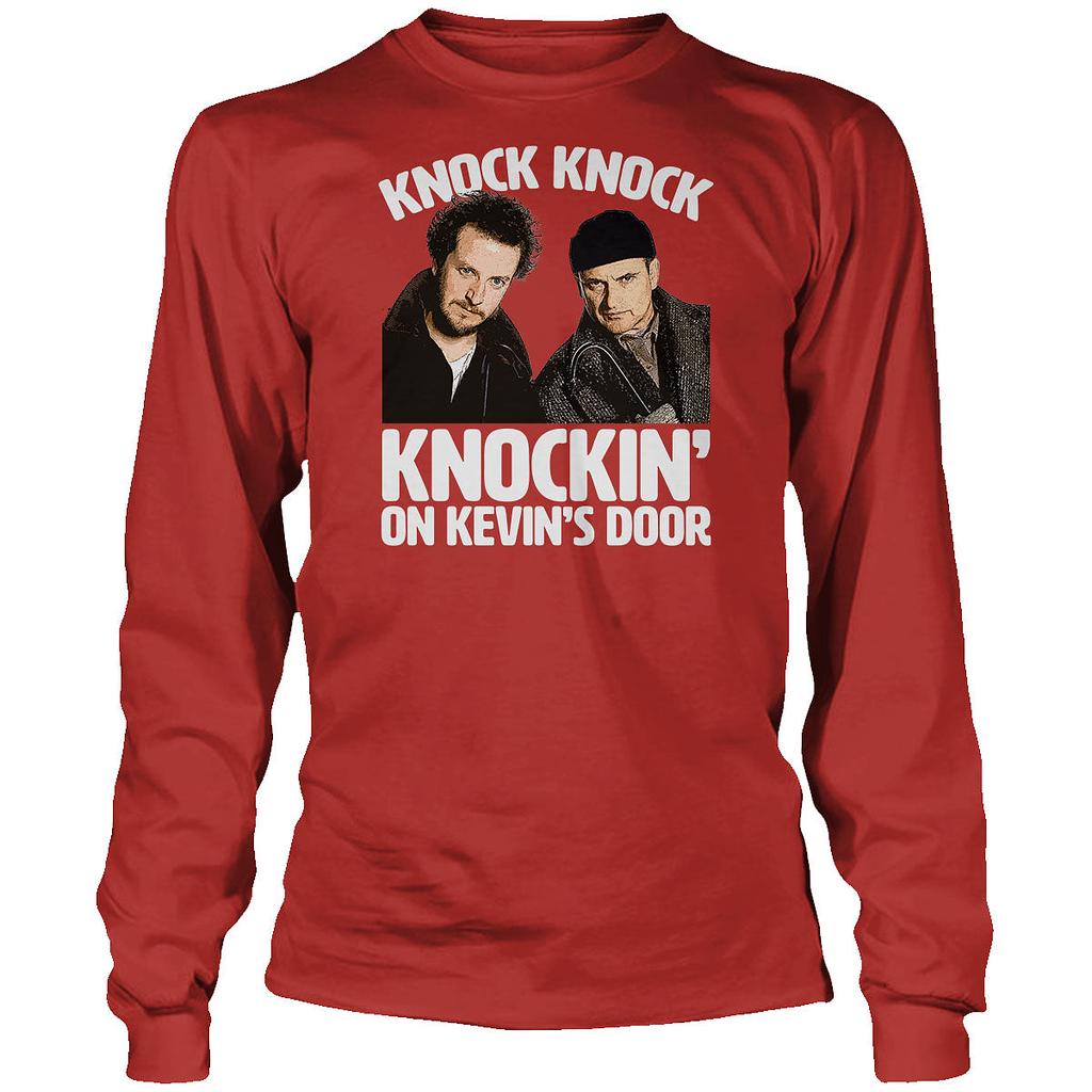 BustedTees: Knockin On Kevin's Door Long Sleeve